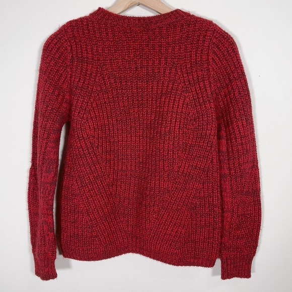 MAJE | ALPACA  WOOL BLEND MARBLED SWEATER - Picture 14 of 14